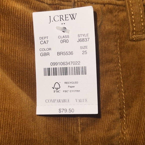 NWT J.Crew Pants - Picture 4 of 8